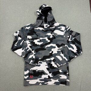 Wilson Hoodie Small Camo Gray